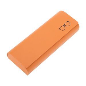 Eyeglasses Case Protective Eyeglasses Storage Orange